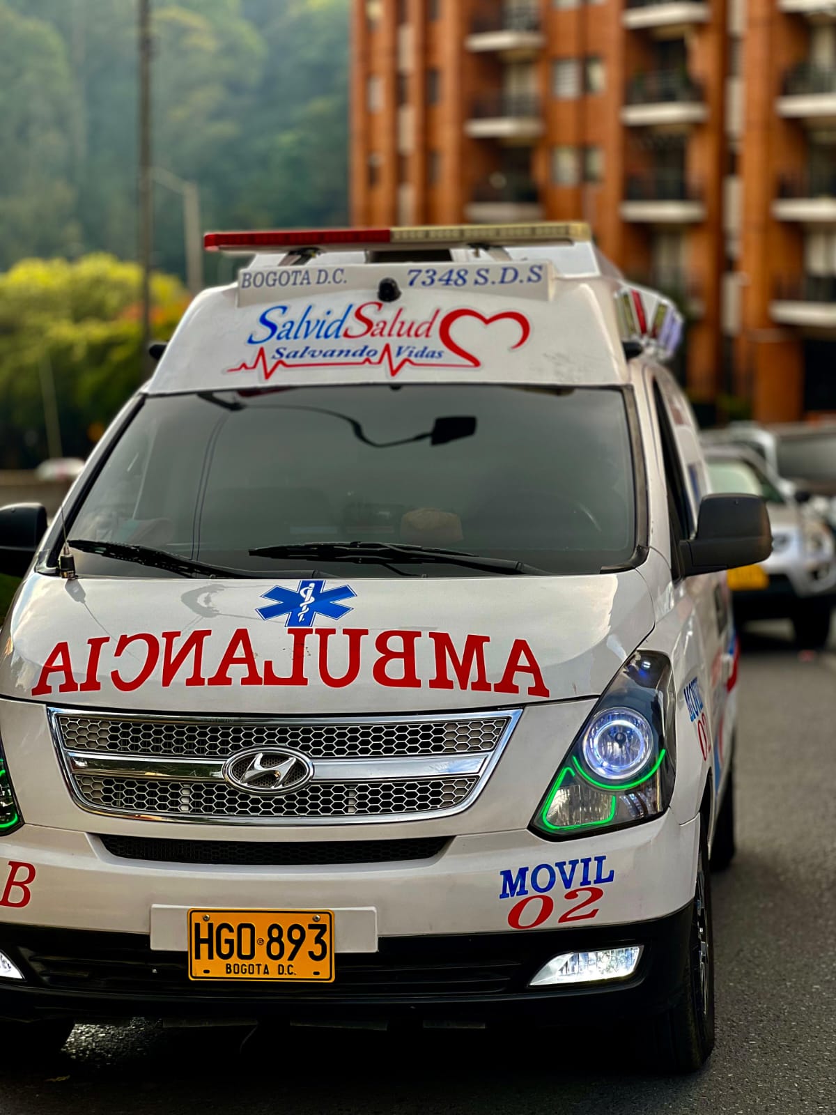 Operación o evento con cobertura Salvid Salud